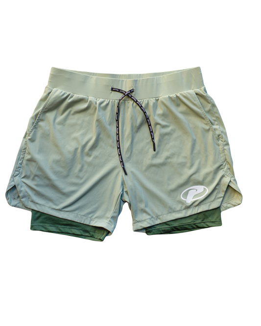 GREEN POURBOIRE FUSION SHORTS